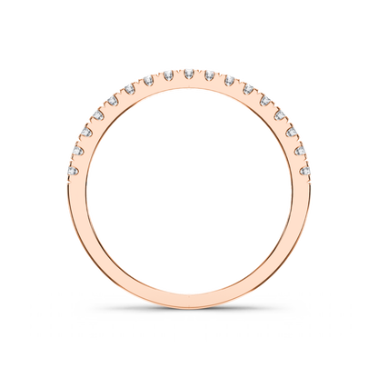 Eternity Scallop Ring
