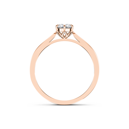 Classic Embrace Solitaire Ring