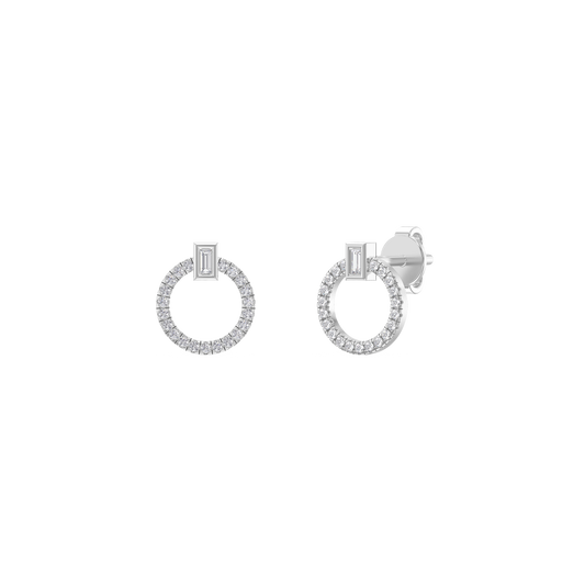 Geo Radiance Diamond Studs