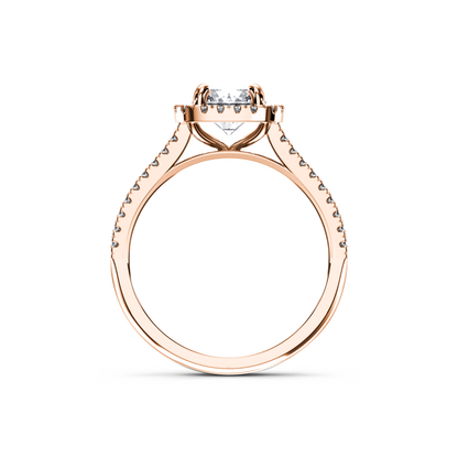 Vivid Halo Splendor Ring