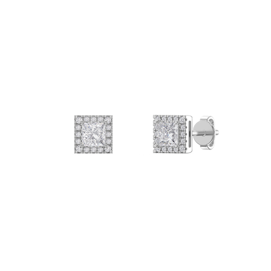 Princess Halo Charm Earrings