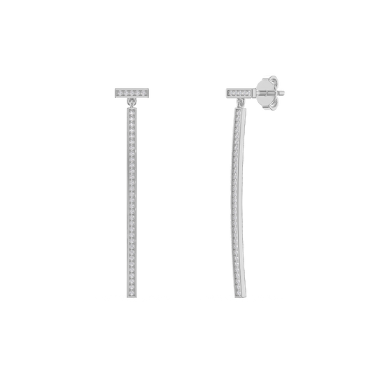 Luminous T-Bar Earrings
