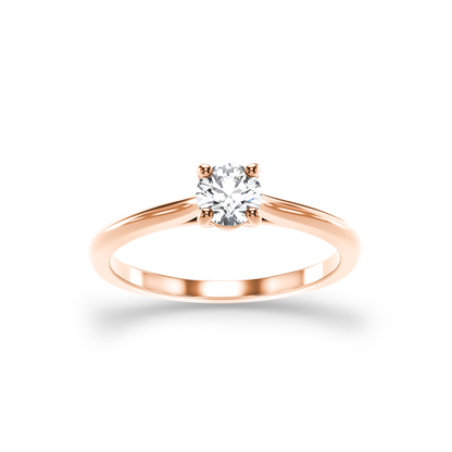 Elevated Brilliance Solitaire Ring