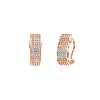 Lumina Diamond Pave Earrings