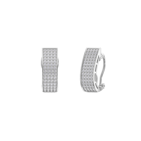 Lumina Diamond Pave Earrings