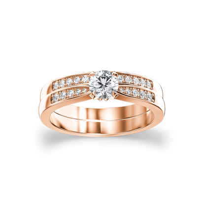 Dazzling Duo Radiance Ring