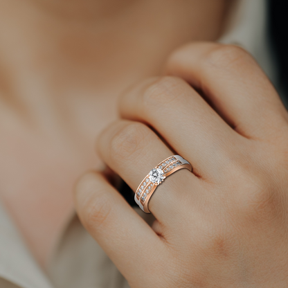 Dazzling Duo Radiance Ring