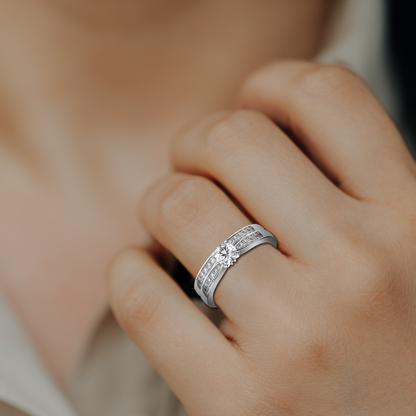 Dazzling Duo Radiance Ring