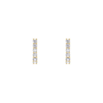 Elysian Light Diamond Huggies