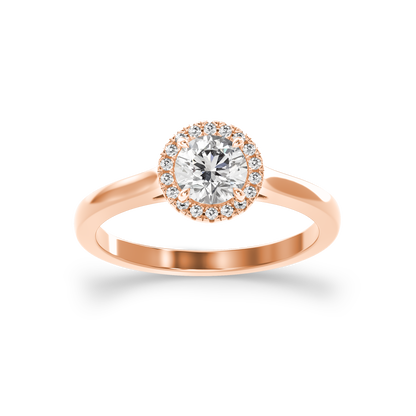 Timeless Love Halo Ring