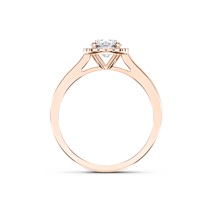 Timeless Love Halo Ring
