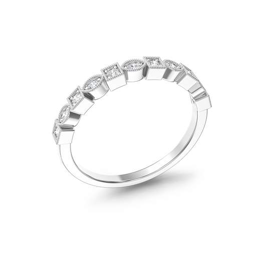 Gleaming Harmony Eternity Ring